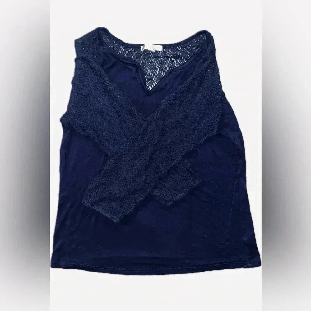 Skies are blue navy shirt